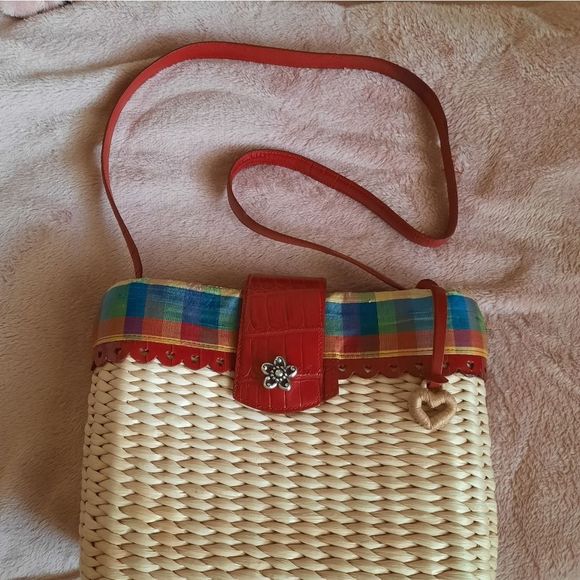 Brighton summer basket style bag - Picture 2 of 10